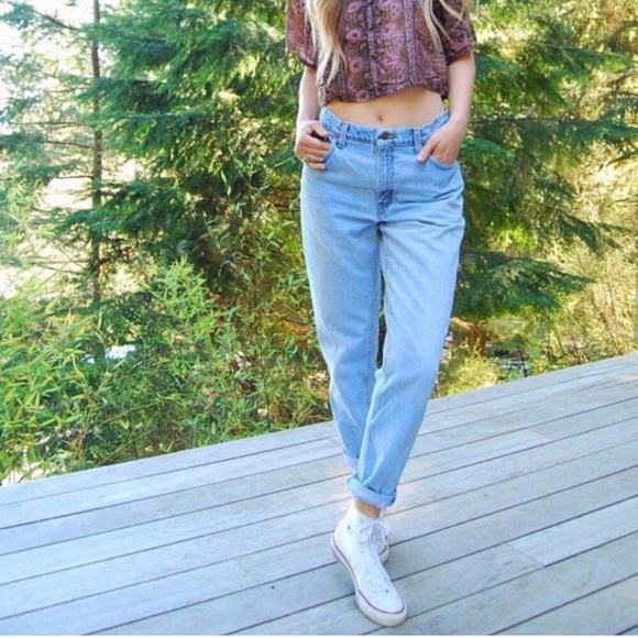 Vintage Denim - Vintage 80s/90s High Waisted Jeans